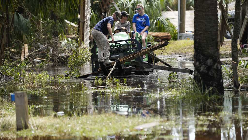 Biden, Harris promised federal aid after surveying the damage from Helene