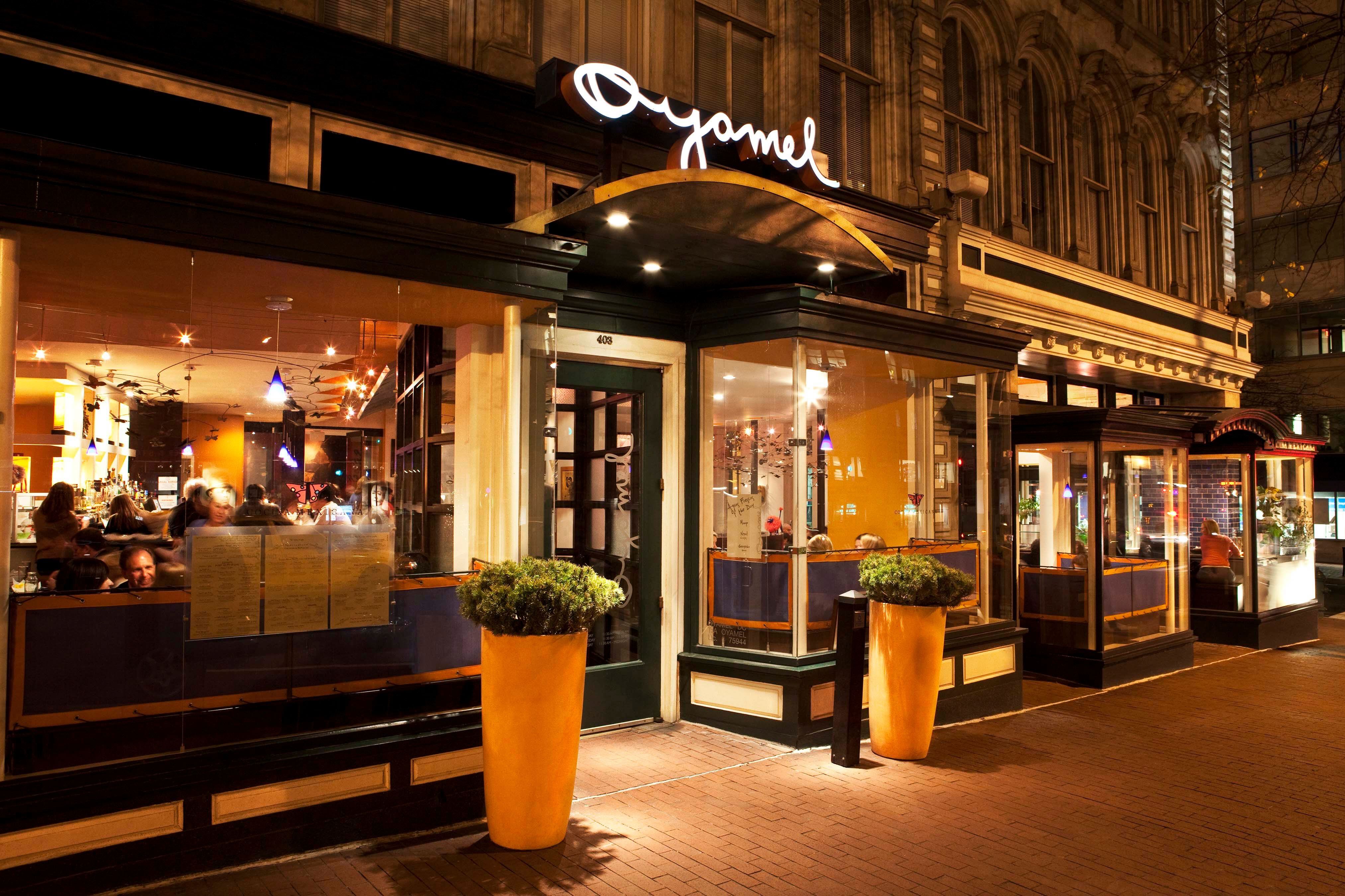 Oyamel: One of the Obama family's favorites is José Andrés' Oyamel, a Mexican eatery and Bib Gourmand honoree.